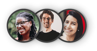 User avatars showing people waiting in line